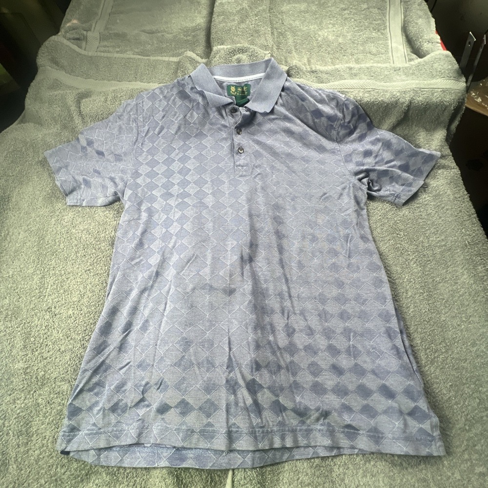 St.‎ Andrews Links : Brooks Brothers : Polo Golf Shirt : Mens Size L : Cotton